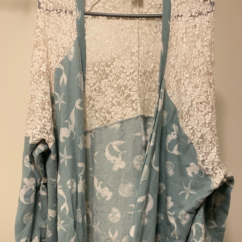 Disney Little Mermaid Cardigan 5x